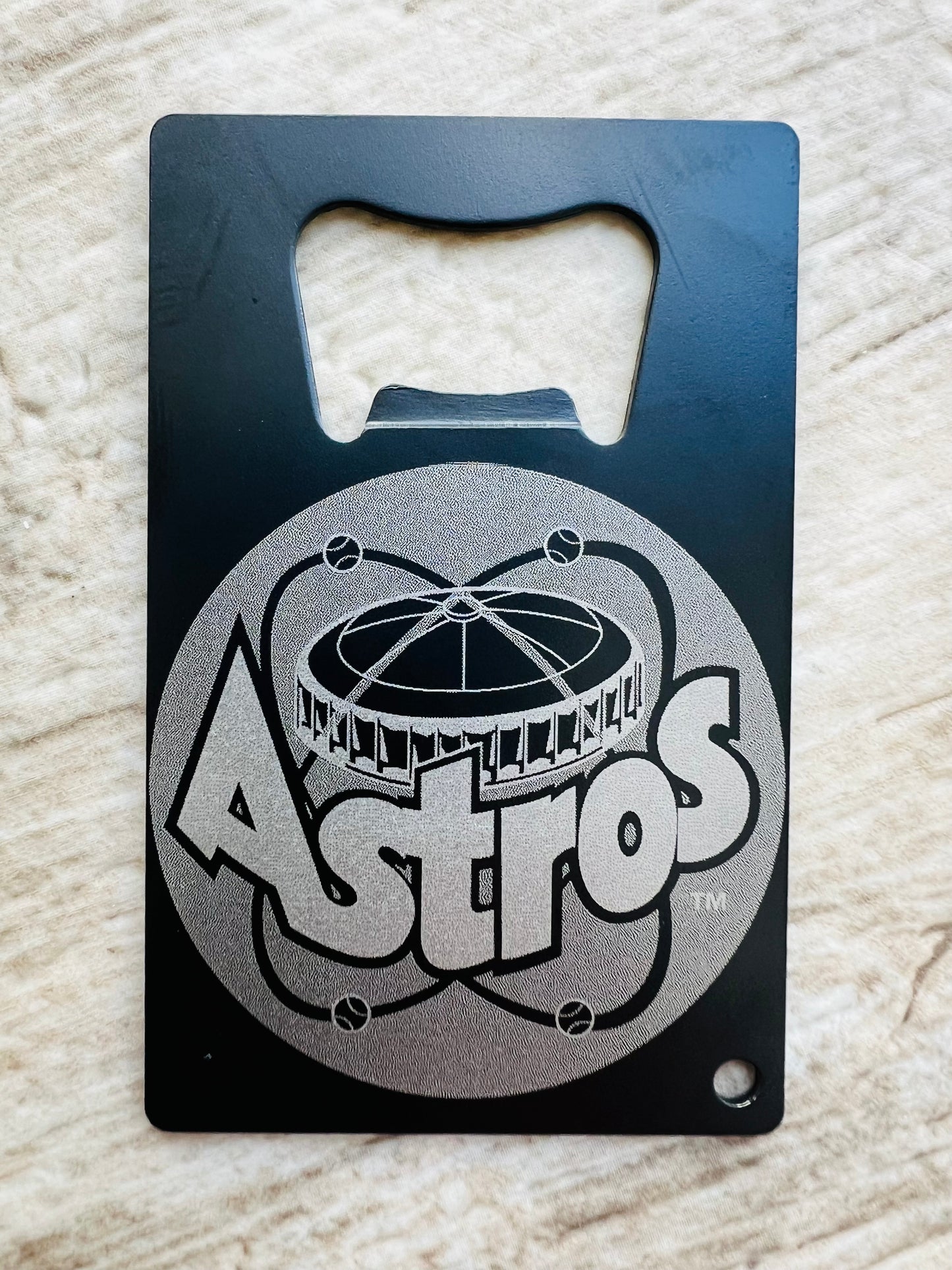 Steel Bottle Opener (Credit Card Size) CUSTOM ORDER