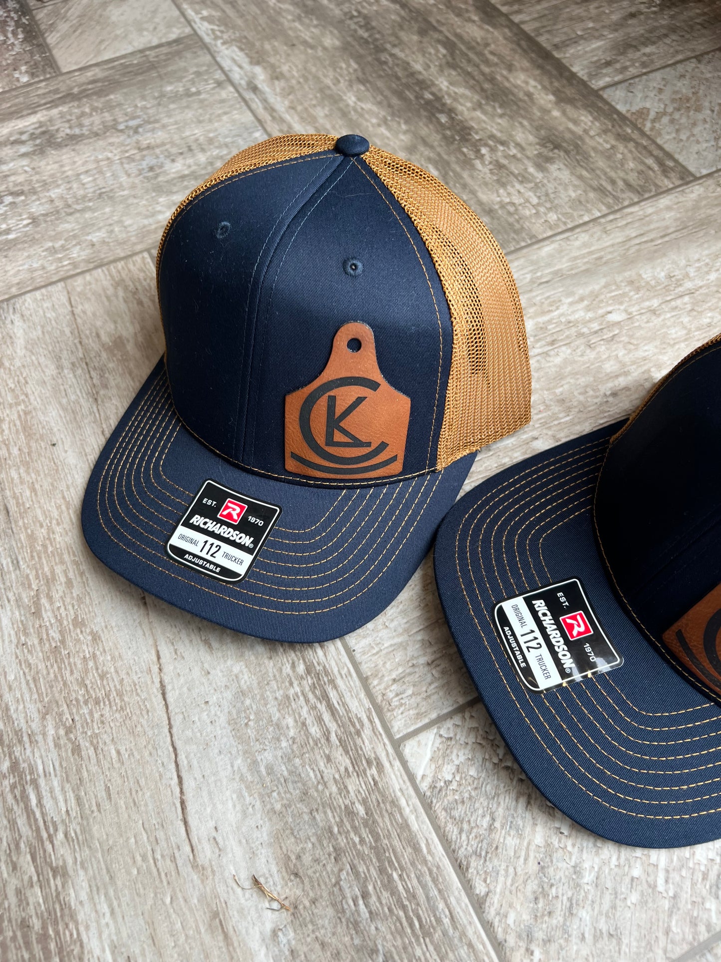 Custom Leatherette Patch Hat
