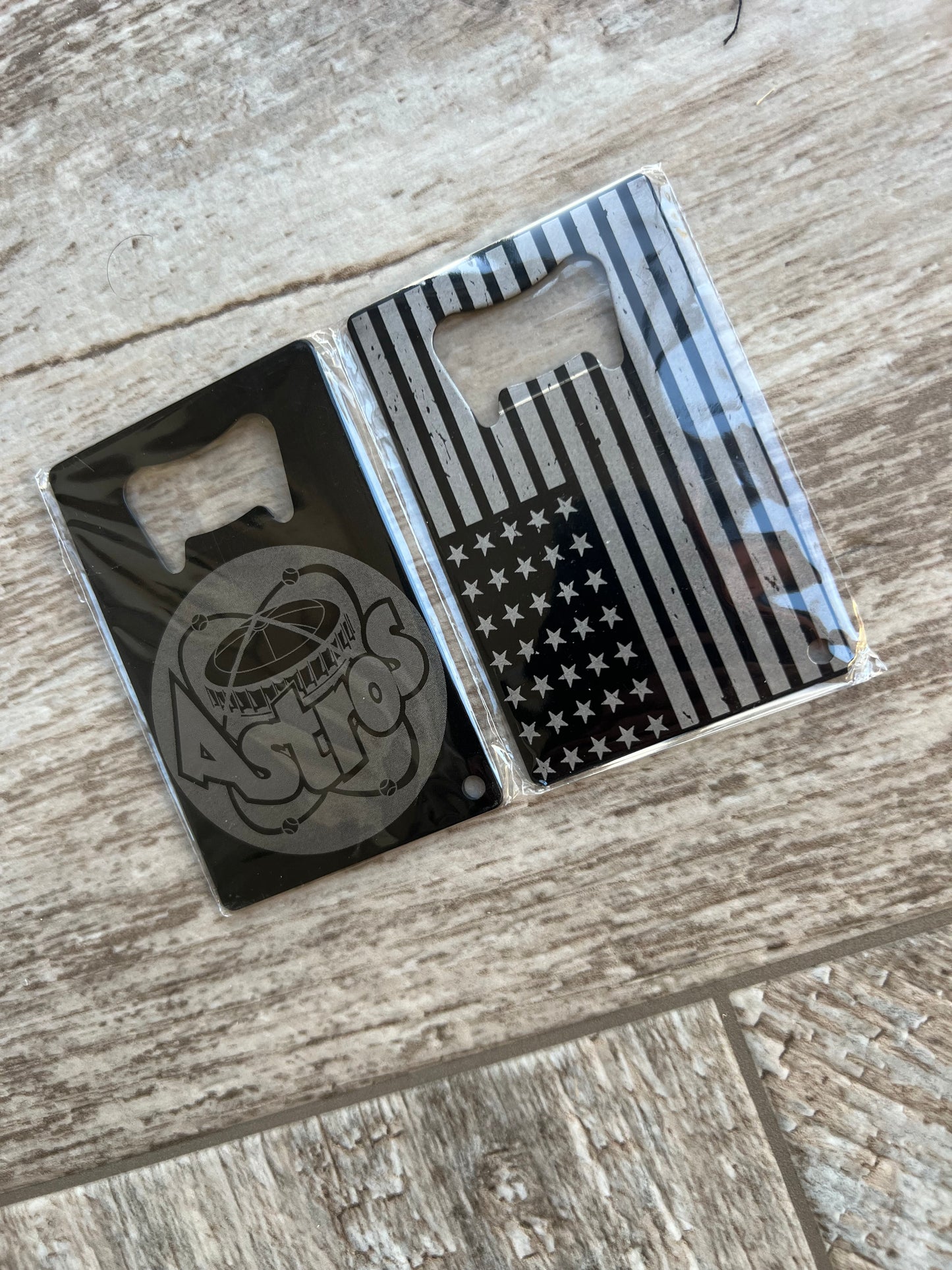Steel Bottle Opener (Credit Card Size) CUSTOM ORDER